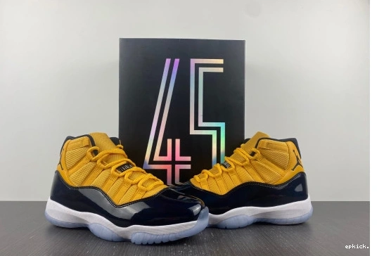 Cheap EP 11 black Air AJ11 and yellow Jordan 0102